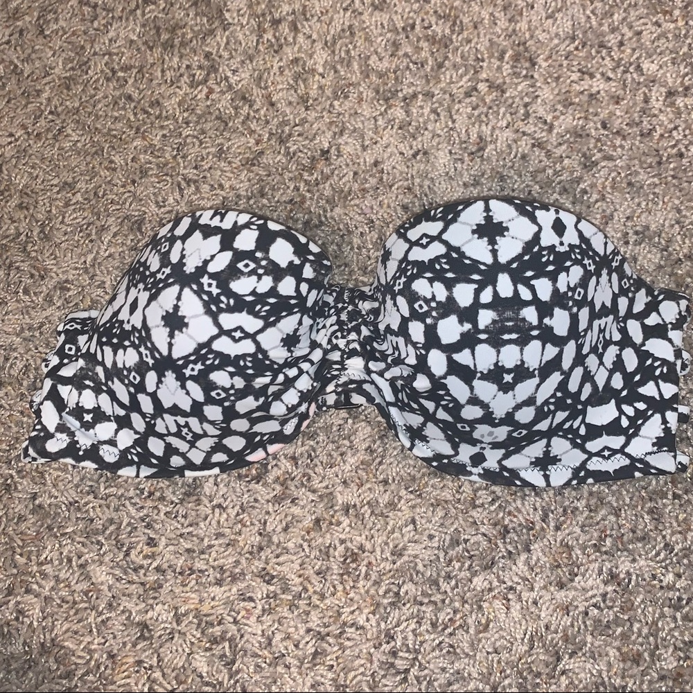 Strapless bathing suit top!